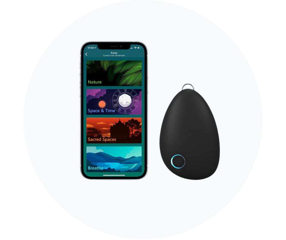 Sensate device with smartphone app